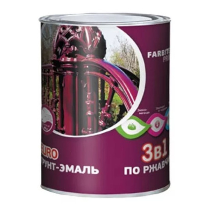 Грунт-эмаль по ржавчине Белый Профи 2кг Olecolor Глянц. (6) купить в интернет магазине Вегос-М в Улан-Удэ