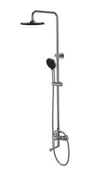 Душевая система со смесителем Lagos Black, арт. ST205LGBL, ESKO(_3_)