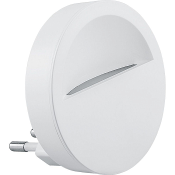 Светильник-ночник 0,45W 230V круг, белый FN1121(_100_)