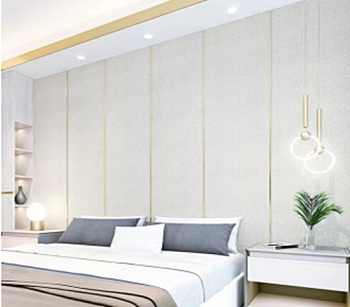 Самоклеящиеся панели-обои для стен в рулоне 0,65*2,8 м светло серый