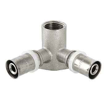 Водорозетка Пресс проходная 16мм х 1/2" (10/80)