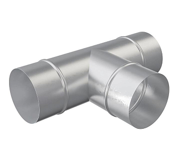 Тройник TPG D200 оцинк.сталь ERA PRO (12)