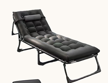 Раскладушка туристическая Палисад черная