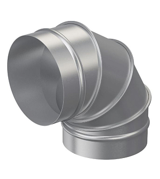 Отвод OTG D100 90° оцинк.сталь ERA PRO (20)