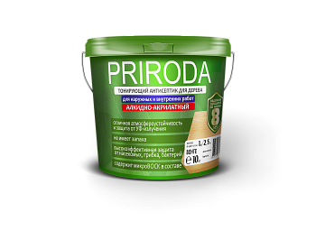 Антисептик для дерева ПРИРОДА ОРЕХ (1 кг) (6)