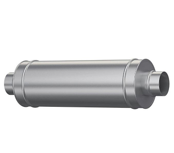 Шумоглушитель MDG D100 L0,6м оцинк.сталь ERA PRO (1)