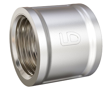 Муфта LD Pride (1 1/4") ВР латунь никель