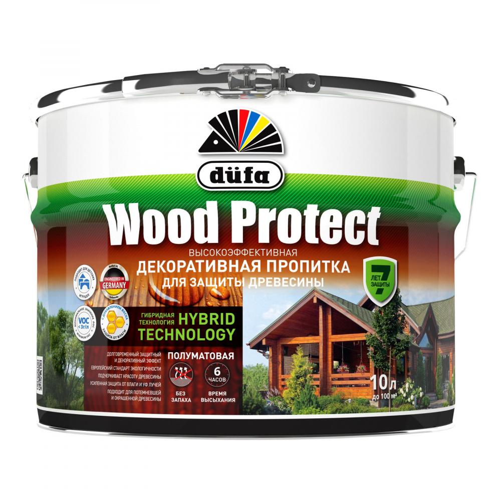 Пропитка бесцветный 9л Dufa WOOD PROTECT – купить в Улан-Удэ: цена, характеристики, фото, доставка